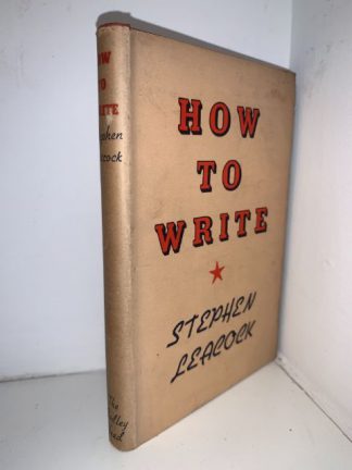 How to Write.